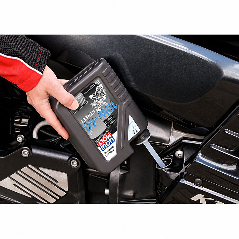 Huile Moteur Liqui Moly Motorbike 4T 10W-40 Street 1L en Tunuisie