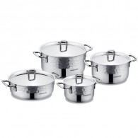 Batterie de Cuisine Korkmaz Erna A1963 8 Pièces Inox en Tunisie