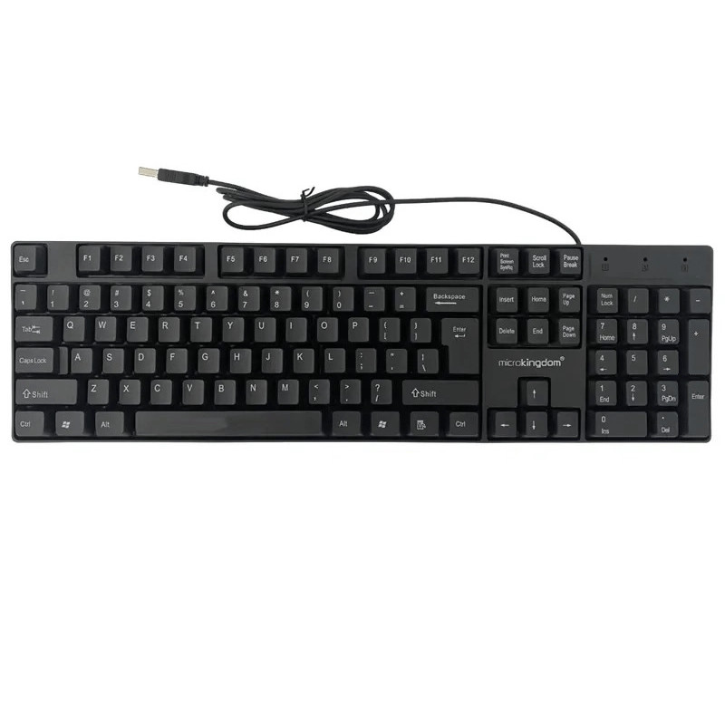 Clavier Filaire Microkingdom MK-650 Noir en Tunisie