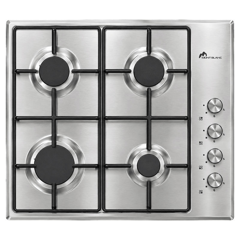 Plaque de Cuisson Encastrable Montblanc PXLS60-5 4 Feux 60 cm Inox en Tunisie