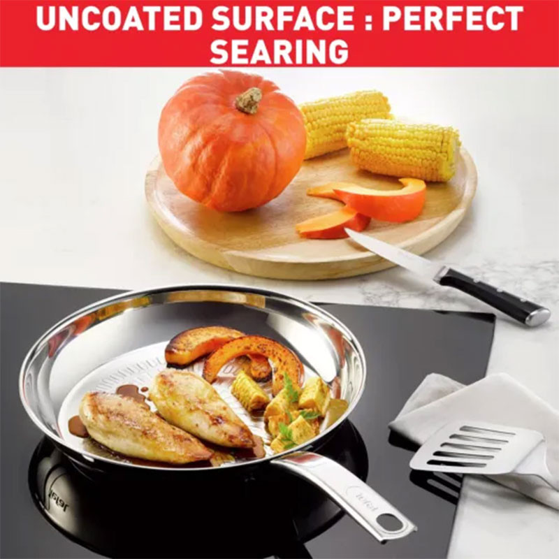 Poêle Tefal Intuition Frypan 28 Cm Inox En Tunisie