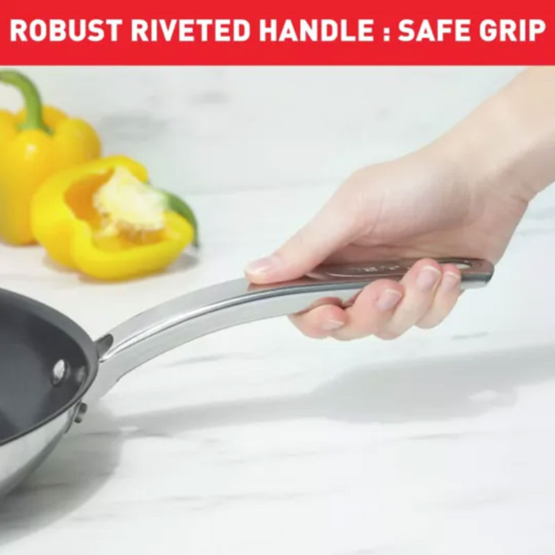 Poêle Tefal Intuition Frypan 28 Cm Inox En Tunisie