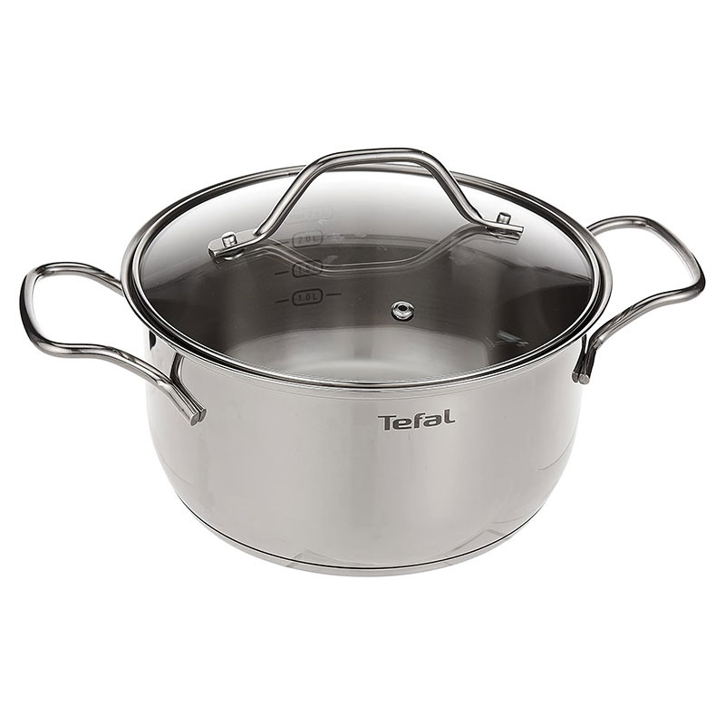 Marmite Tefal Intuition Stewpot 2.9Litres 20 cm Avec Couvercle Inox  En Tunisie