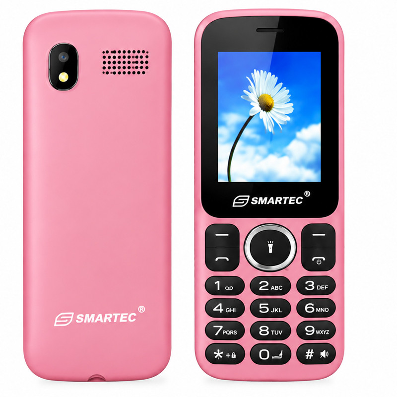 Téléphone Portable Smartec Prime Mini Pink en Tunisie