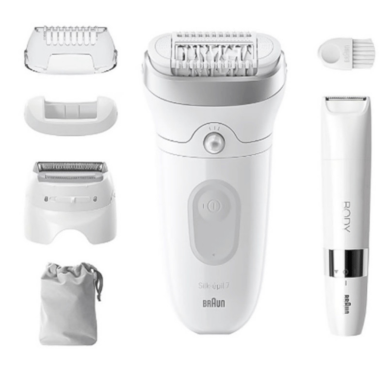 Epilateur Braun Silk Epil 7 Wet& Dry SE7-441 Blanc en Tunisie