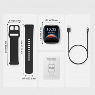 Montre Connecté Maxwell SW20 Amoled GTX20 Noir en Tunisie
