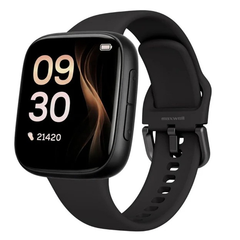 Montre Connecté Maxwell SW20 Amoled GTX20 Noir en Tunisie