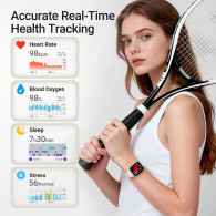 Smart Watch Maxwell GTX20 Amoled Silver en Tunisie