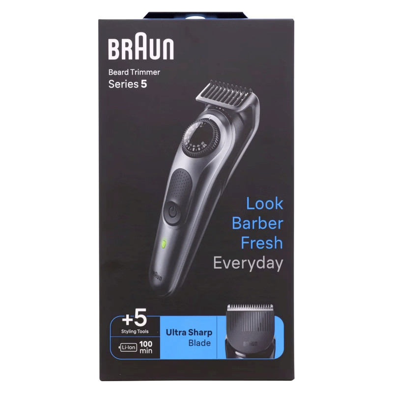Tondeuse À Barbe Braun Et Cheveux Séries 5 BT5441 Noir en Tunisie