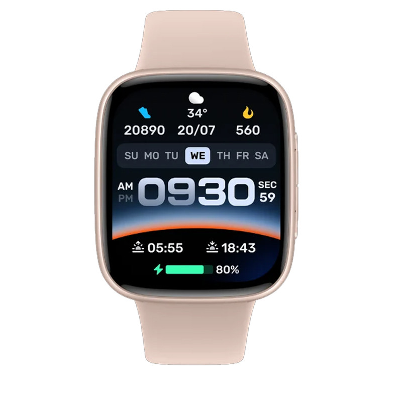 SmartWatch Maxwell GTX20 Amoled Pink en Tunisie
