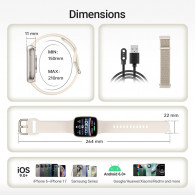 SmartWatch Maxwell GTX20 Amoled Pink en Tunisie