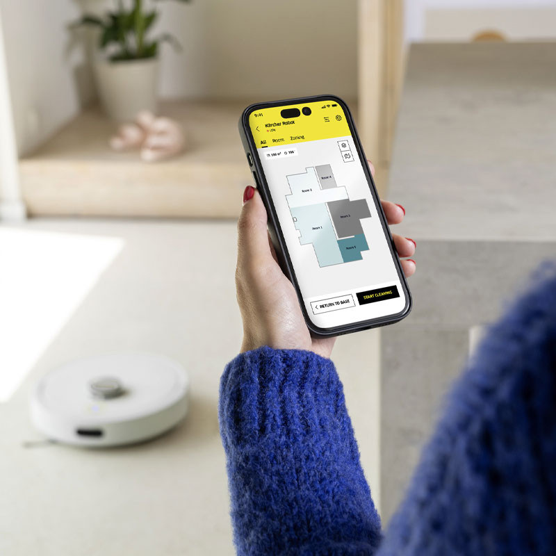 Aspirateur Robot Karcher RVC 3 1-269-110-0 Blanc En Tunisie