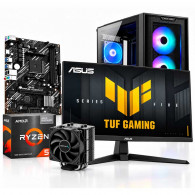 Pc Gamer Asus Full Gaming V2 23.8" Ryzen 5 16Go 512Go SSD