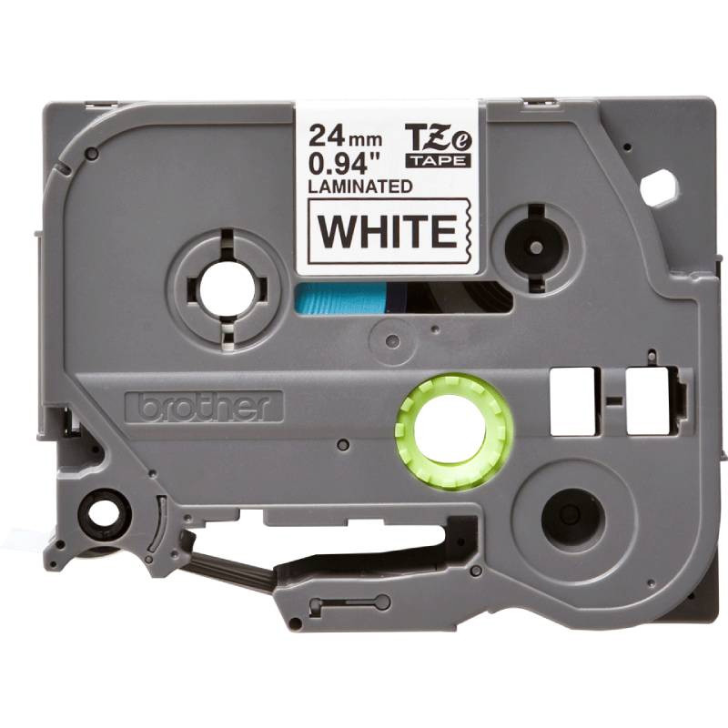 Cassette à Ruban Brother TZE251 24 mm Noir Sur Blanc En Tunisie