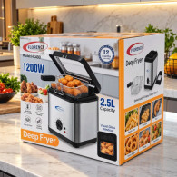 Friteuse Florence HK490 2.5L 1200W Inox en Tunisie
