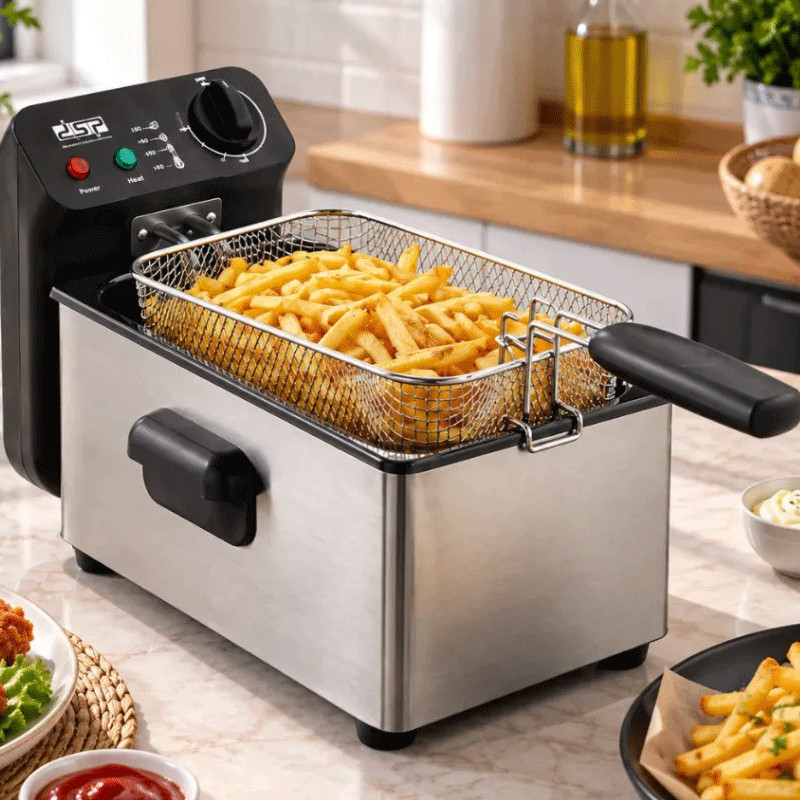 Friteuse DSP KB2204 3L 2000W Inox en Tunisie