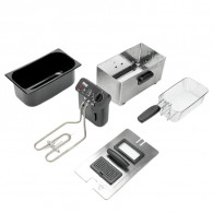 Friteuse DSP KB2204 3L 2000W Inox en Tunisie