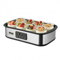 Yaourtière DSP KA4015 8 Pots 25W Silver en Tunisie