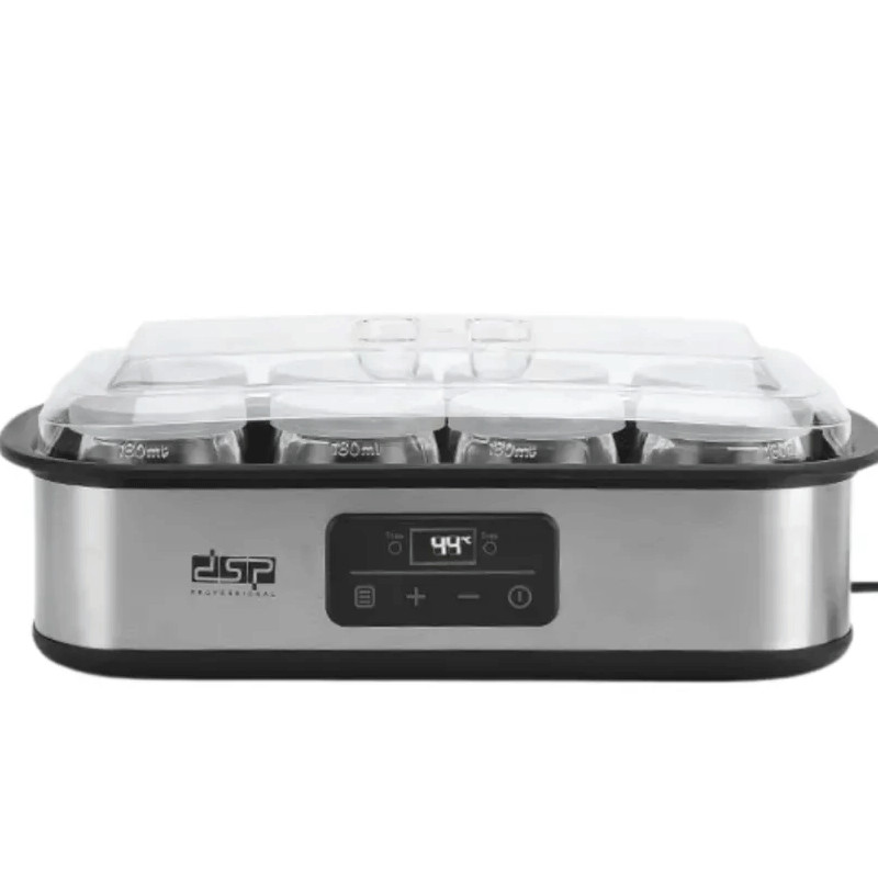 Yaourtière DSP KA4015 8 Pots 25W Silver en Tunisie