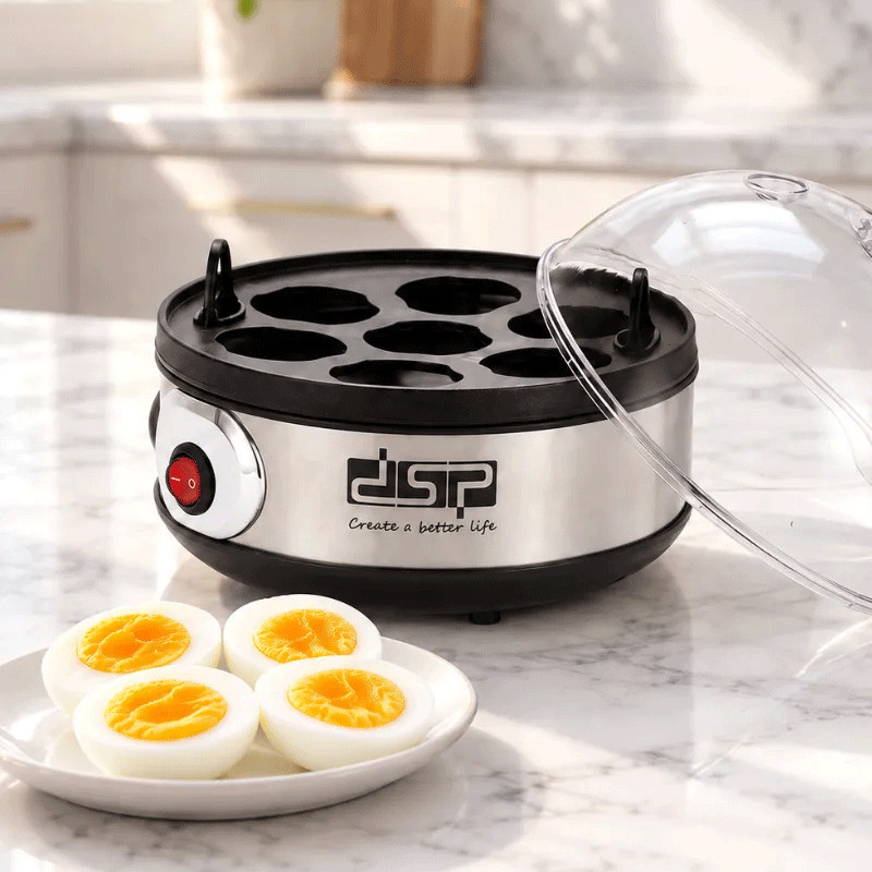 Cuiseur à Œufs DSP KA5001 350W Silver en Tunisie