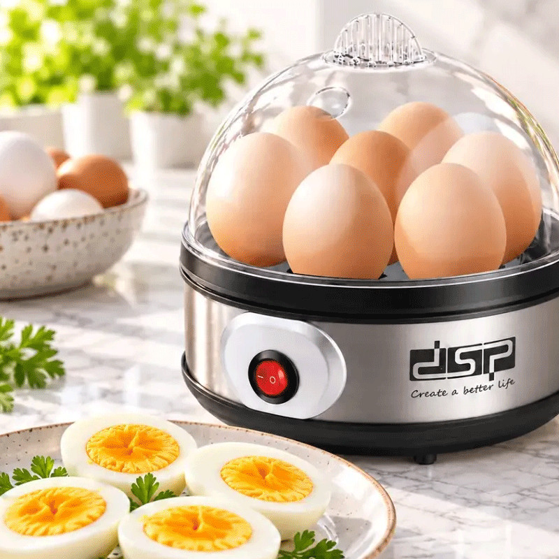 Cuiseur à Œufs DSP KA5001 350W Silver en Tunisie