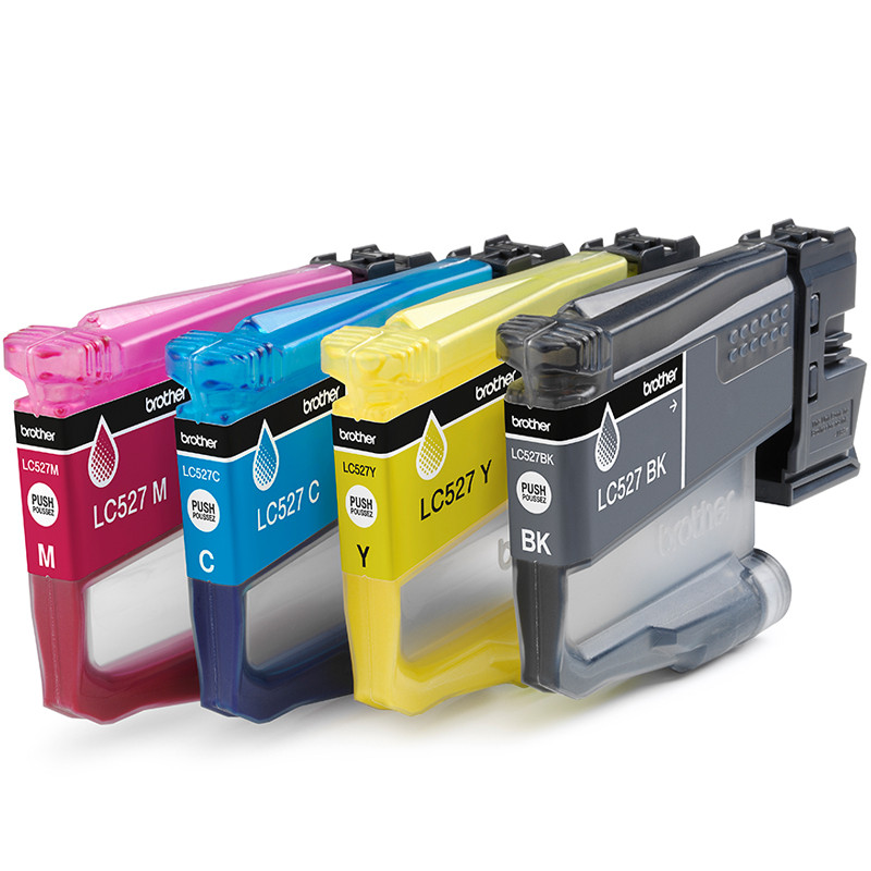 Pack de 4 Cartouches D'encre Brother LC527VAL Original 4 Couleurs En Tunisie