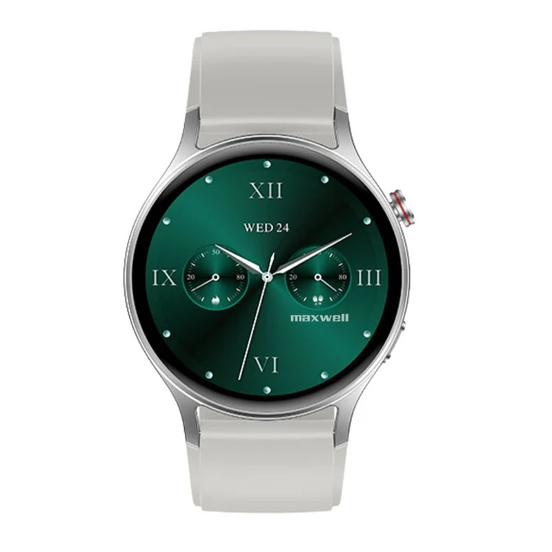Montre Connectée Maxwell AR01 Silver en tunisie