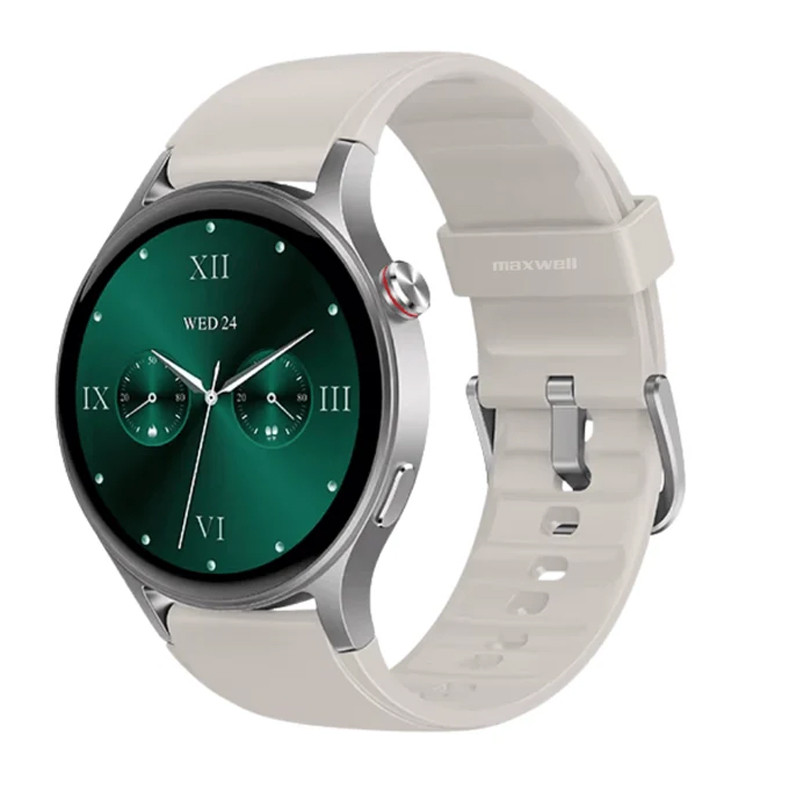 Montre Connectée Maxwell AR01 Silver en tunisie