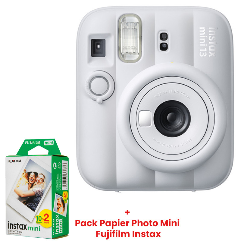 Appareil Photo Instantané Fujifilm Instax Mini 13 Blanc en Tunisie