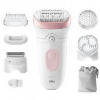 Epilateur Braun Silk Epil 7 5en1 Wet & Dry SE7-060 Blanc en Tunisie