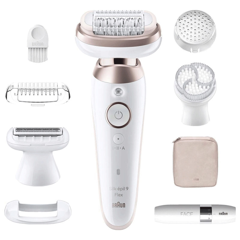 Epilateur Braun Silk Epil 9 6en1 Wet & Dry SES9-360 Blanc en Tunisie