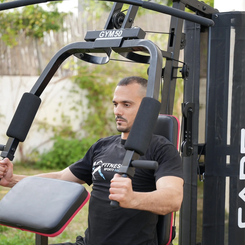 Machine De Musculation Multigym Care Fitness GYM250 Noir en Tunisie