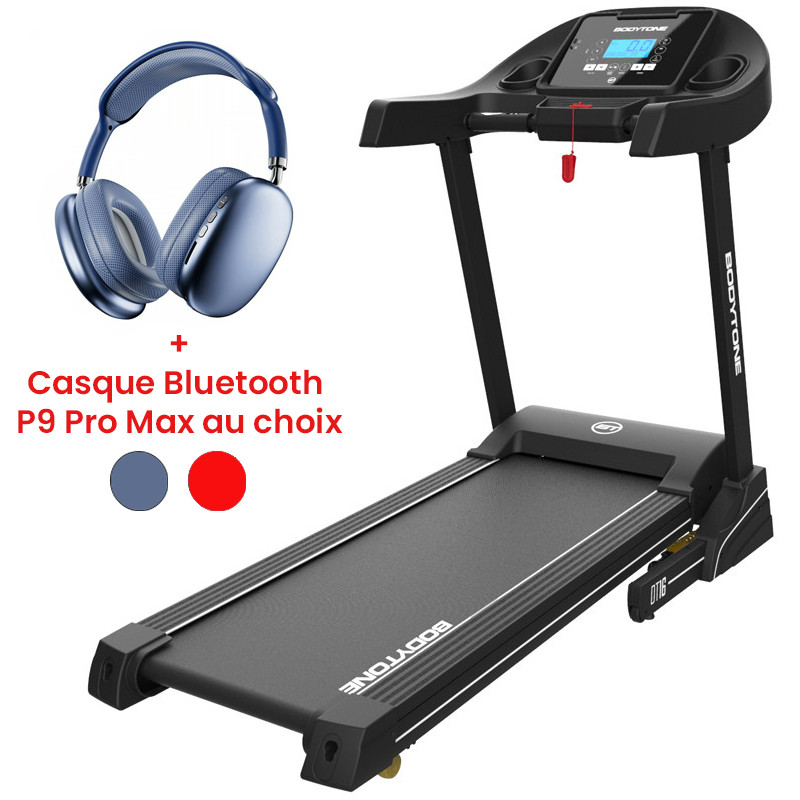 Tapis De Course Bodytone DT16+ 120kg - Noir