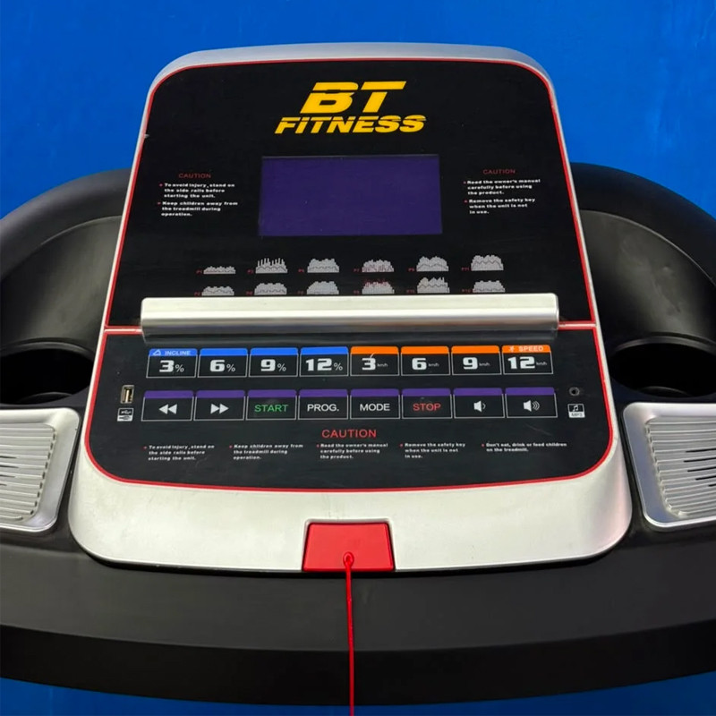 Tapis Roulant Pro BT Fitness BT5100 220 kg Noir En Tunisie