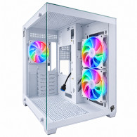 Boitier Gaming Battle Station RGB Moyen Tour Blanc En Tunisie