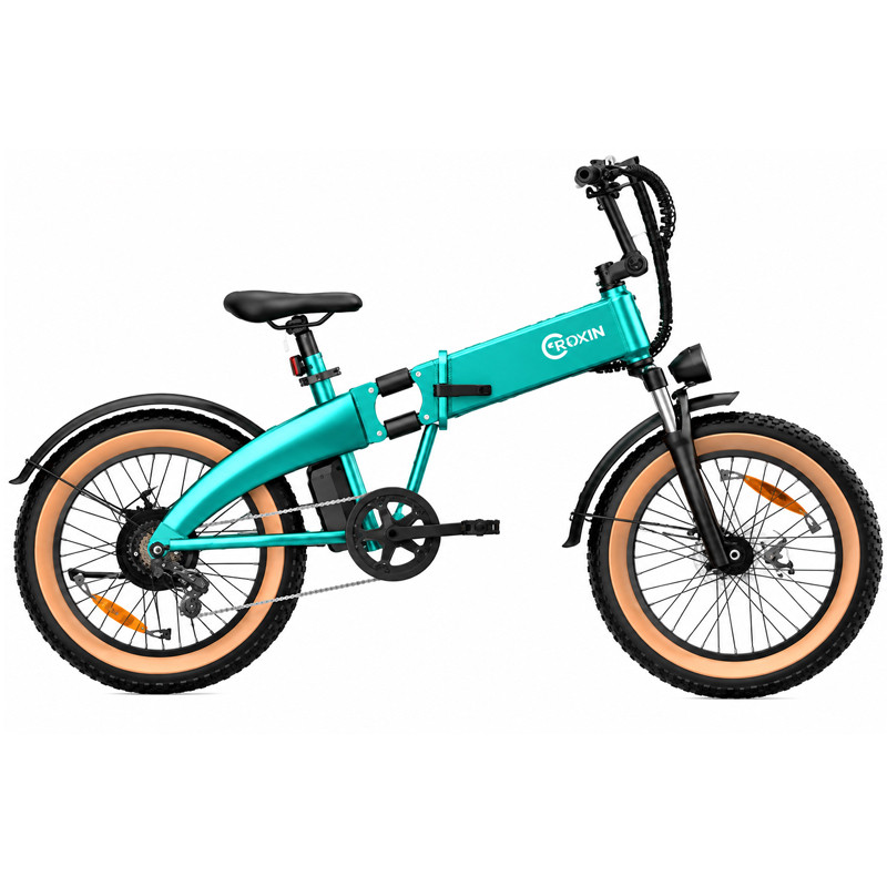 Bicyclette Electrique OFF-ROAD Kixin pliable HX-T2 Vert en Tunisie