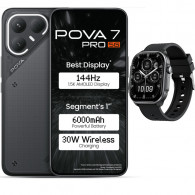 Smartphone Tecno Pova 7 PRO 5G 16Go 256Go Noir