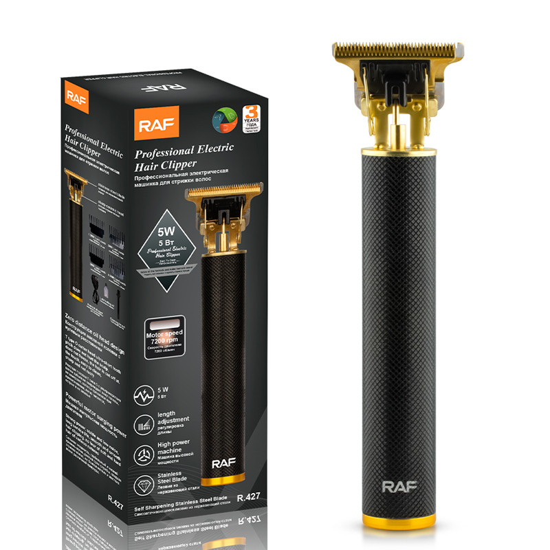 Tondeuse à Cheveux Rechargeable RAF R.427 Noir En Tunisie