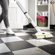 Aspirateur Laveur Sans Fil Kärcher EWM2 Blanc en Tunisie