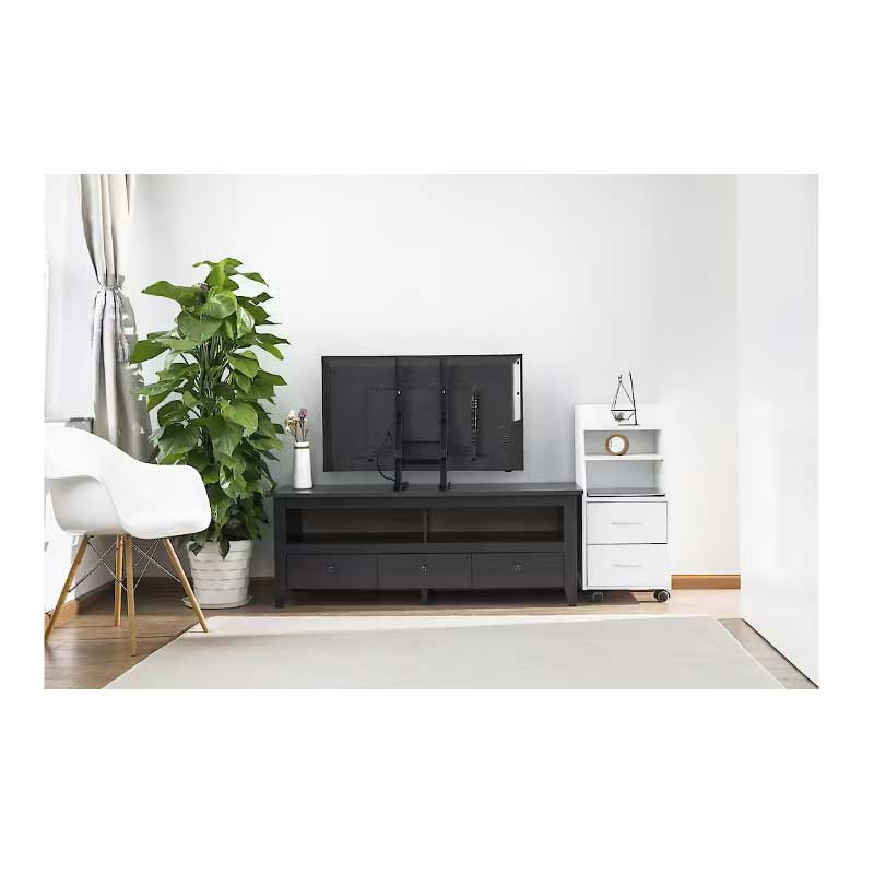 Support Tv Pivotant Gembird TVS-D70F-01 Pour TV 37''- 75'' Noir en Tunisie