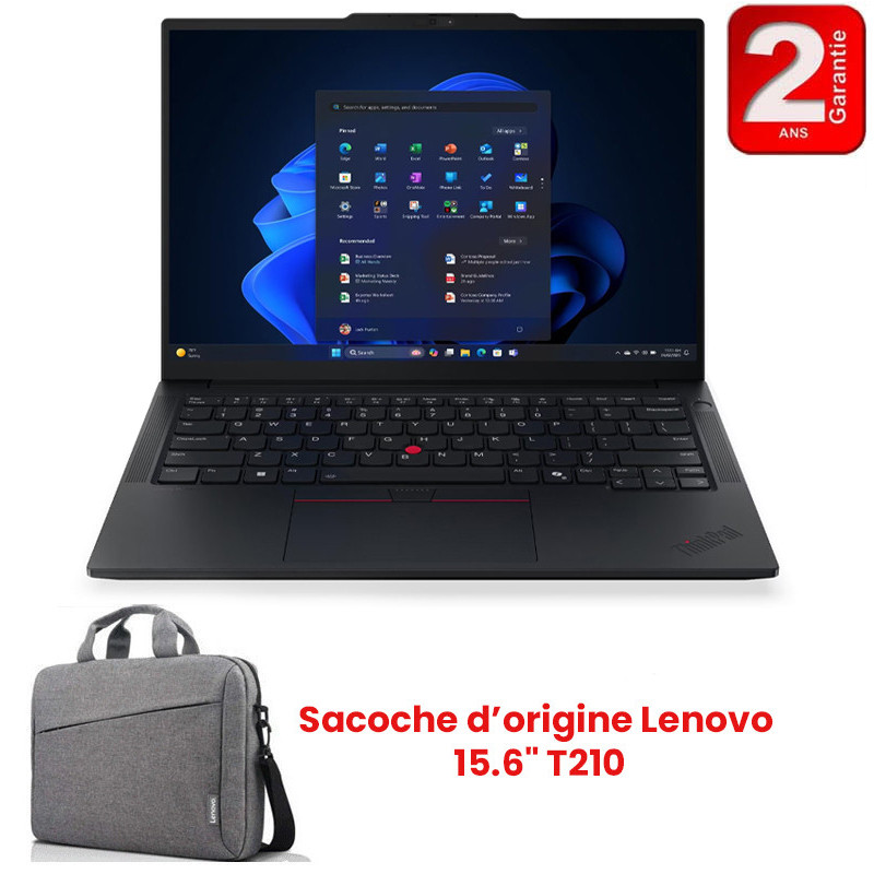 Pc Portable Lenovo ThinkPad E14 Gen 7 Ultra 5 225U 8Go 512Go SSD en Tunisie