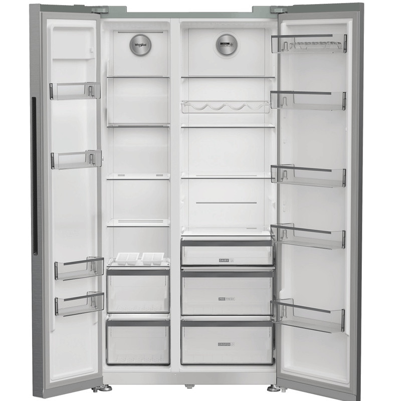 Réfrigérateur Side by Side Whirlpool WHG26592X4E 593 NoFrost Inox en Tunisie