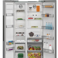 Réfrigérateur Side by Side Whirlpool WHG26592X4E 593 NoFrost Inox en Tunisie