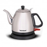 Bouilloire Électrique Sans Fil Techwood TBI-080 1350W 0.8L Inox en Tunisie