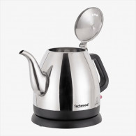 Bouilloire Électrique Sans Fil Techwood TBI-080 1350W 0.8L Inox en Tunisie