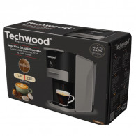 Machine à Café Expresso Techwood TCA-026N 0.7L 1350W Noir en Tunisie