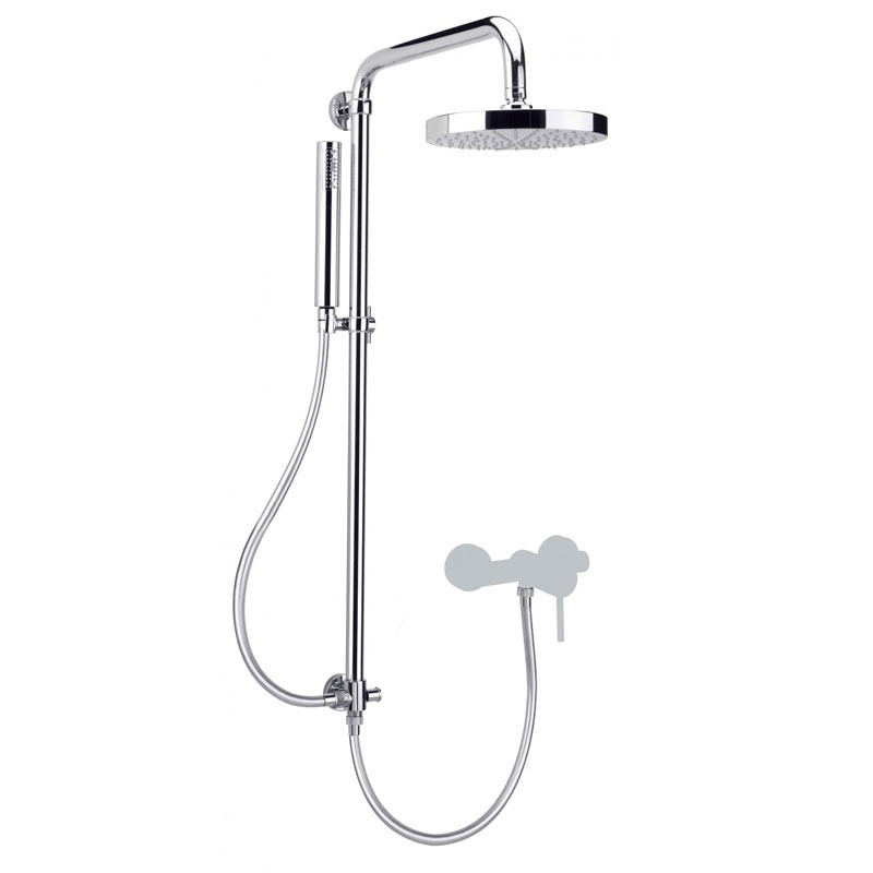 Colonne De Douche Avec Inverseur Sopal Bizerte 1087A04 Silver En Tunisie