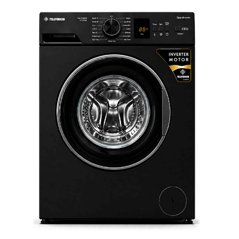 Machine à Laver Frontale Telefunken MACH-7KG1200TN Inverter 7Kg Noir en Tunisie