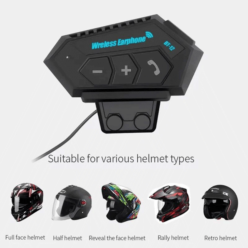 Kit Bluetooth BT-12BK Noir en Tunisie