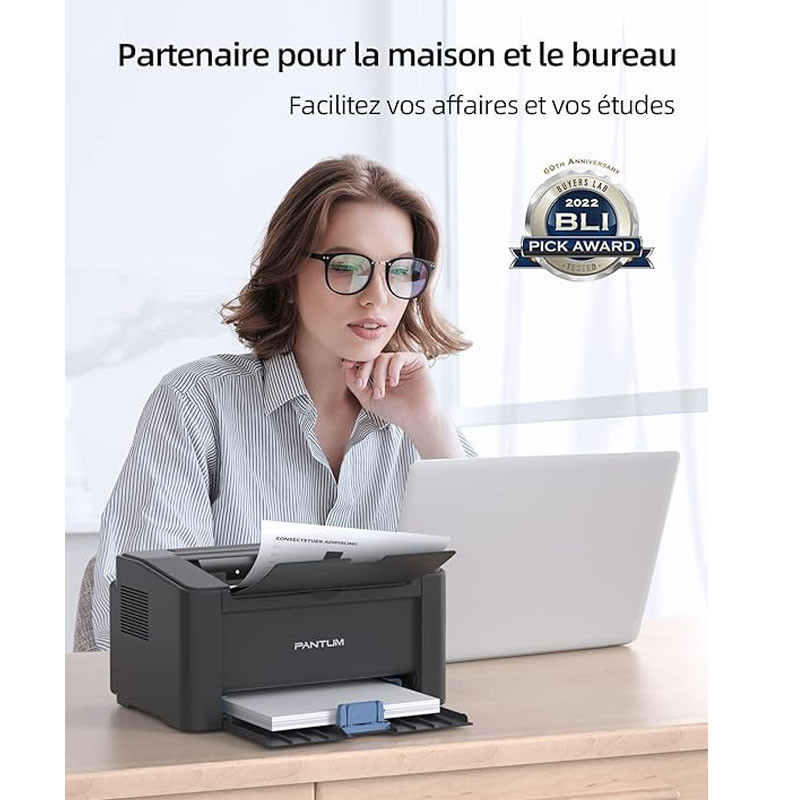 Imprimante Laser Pantum P2500 Monochrome en Tunisie